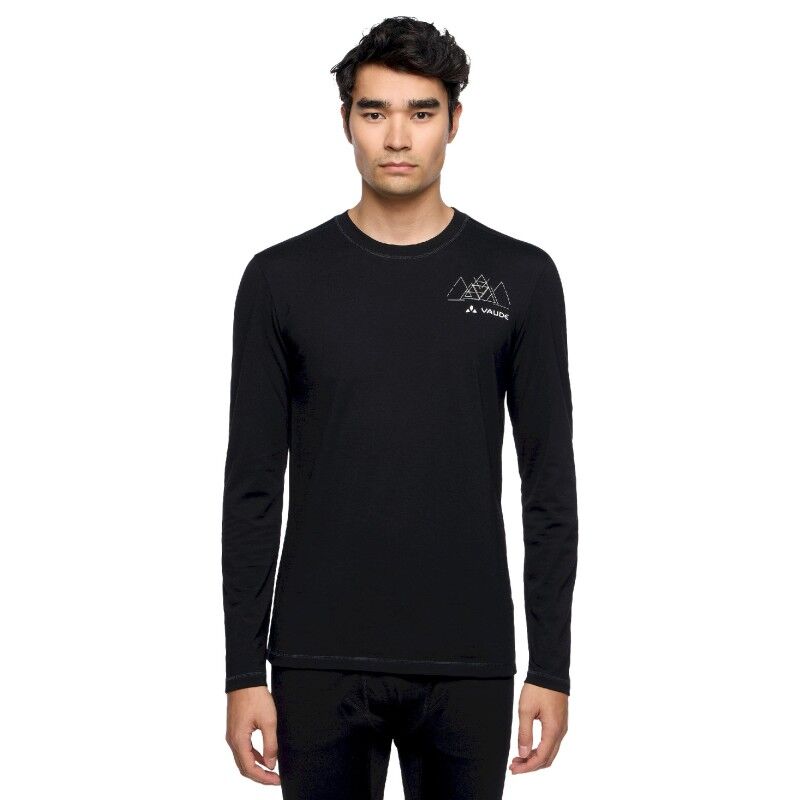 Vaude Monviso Wool LS T-Shirt II - Base layer - Men's | Hardloop