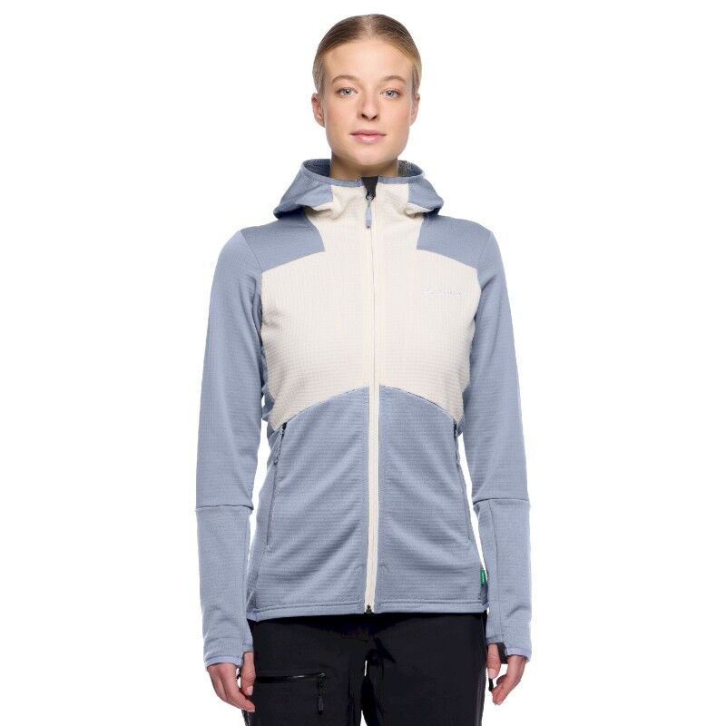 Vaude Monviso Hooded Grid Fleece Jacket - Forro polar - Mujer | Hardloop