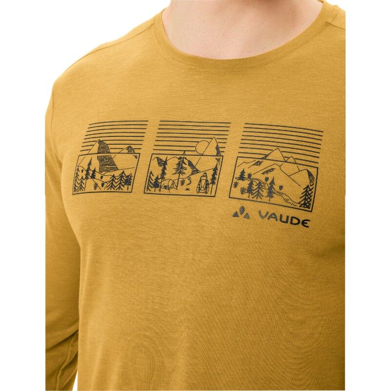 Vaude Rosemoor LS T-Shirt III - T-shirt homme | Hardloop