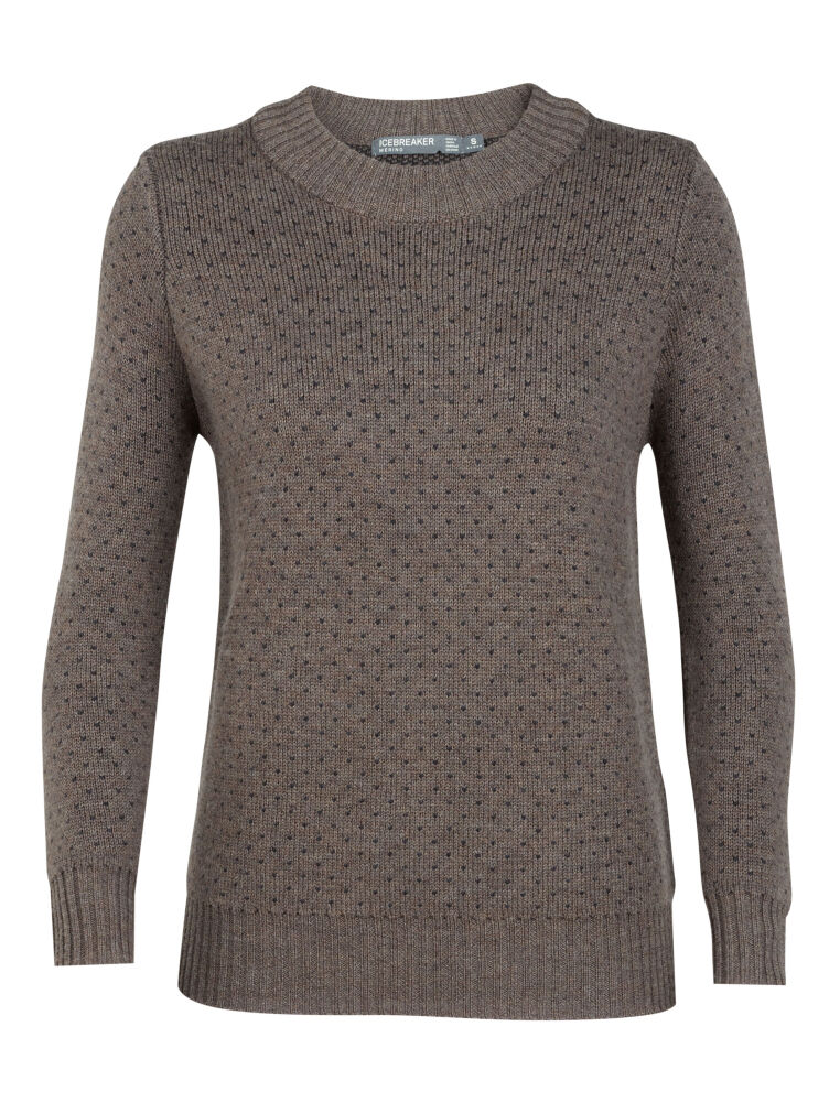 Icebreaker Waypoint Crewe Sweater - Pullover in lana merino - Donna I Hardloop