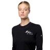 Vaude Monviso Wool LS T-Shirt II - Underkläder syntet - Dam | Hardloop