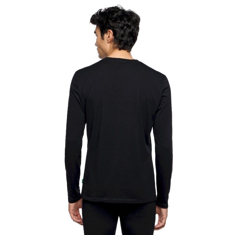 Vaude Monviso Wool LS T-Shirt II - Maillot thermique homme | Hardloop