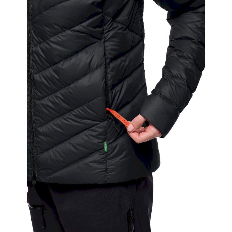 Vaude Monviso Down Hooded Jacket - Untuvatakki - Naiset | Hardloop