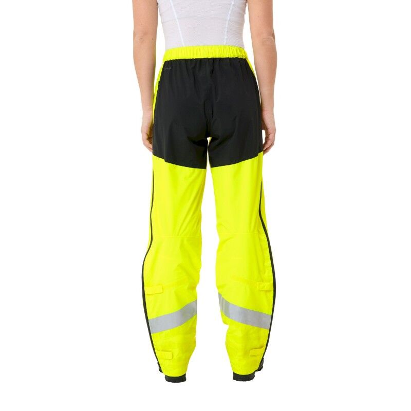 Vaude Luminum Rain Pants - Fietsbroek - Dames | Hardloop