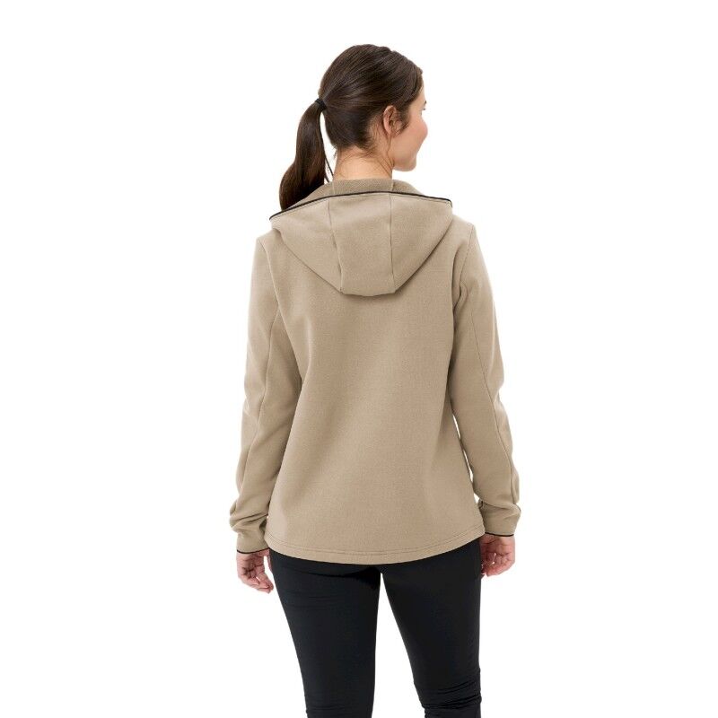 Vaude Idris Fleece Hoody - Fleecevest - Dames | Hardloop
