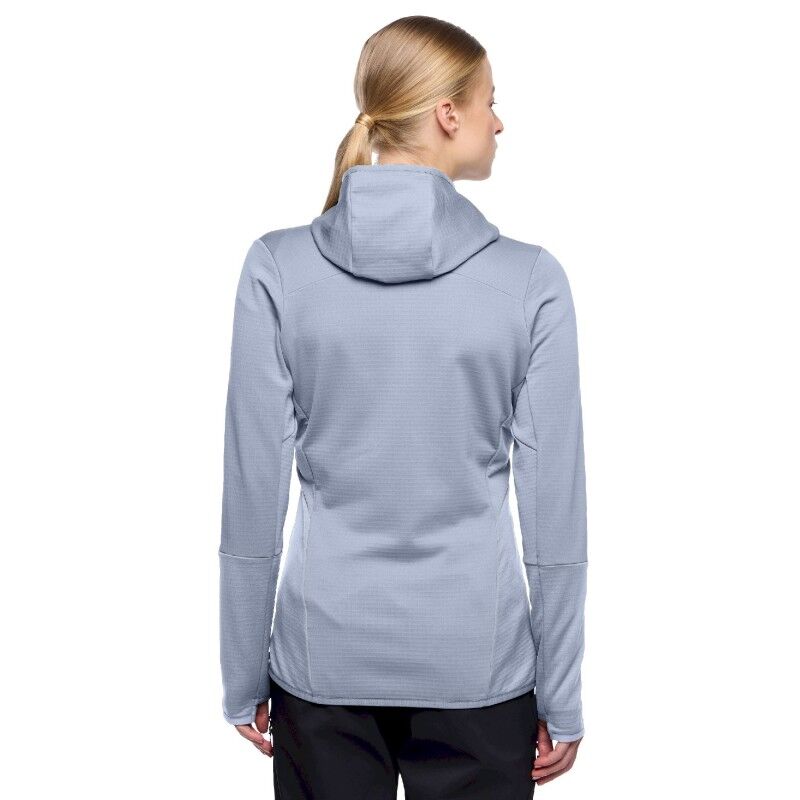 Vaude Monviso Hooded Grid Fleece Jacket - Fleecejacke - Damen | Hardloop