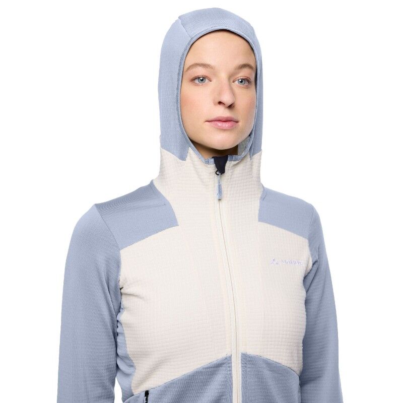Vaude Monviso Hooded Grid Fleece Jacket - Giacca in pile - Donna | Hardloop