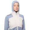 Vaude Monviso Hooded Grid Fleece Jacket - Polar mulher | Hardloop