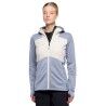 Vaude Monviso Hooded Grid Fleece Jacket - Fleecevest - Dames | Hardloop