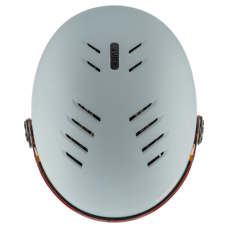 uvex Rocket JR Visor - Dětská lyžařská helma s hledím | Hardloop