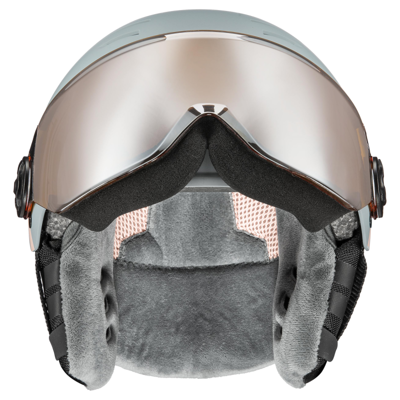 uvex Rocket JR Visor - Skidhjälm med visir - Børn | Hardloop