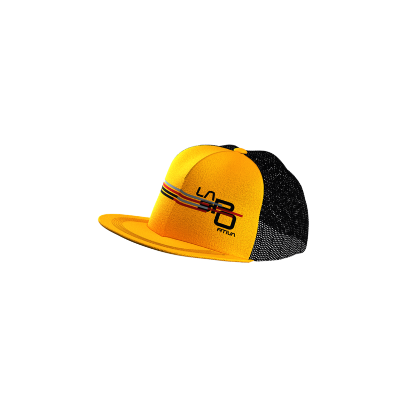 Stripe Cube Hat - Kšiltovka