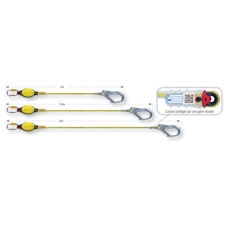 Dynapro Air Hook - Verstelbare lanyard