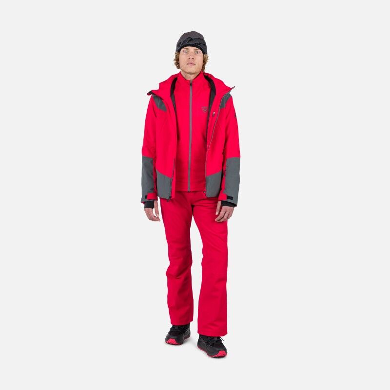 Rossignol Blackside Fleece FZ - Pánská fleesová mikina | Hardloop