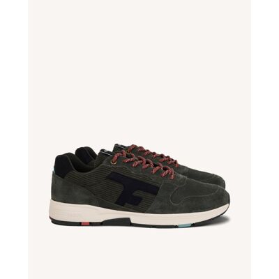Olive Suede Woven - Lifestyle Schuhe - Herren