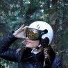 Diezz Major Carbone Infinit - Skihelm mit Visier | Hardloop