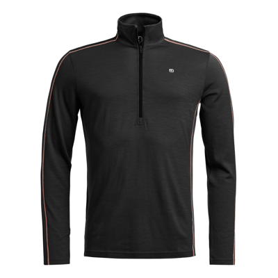 185 Rock'N'Wool Zip Neck - Merino Wool Jersey - Men's