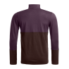 Ortovox 185 Rock'N'Wool Zip Neck - Merinowolltrikot - Herren | Hardloop