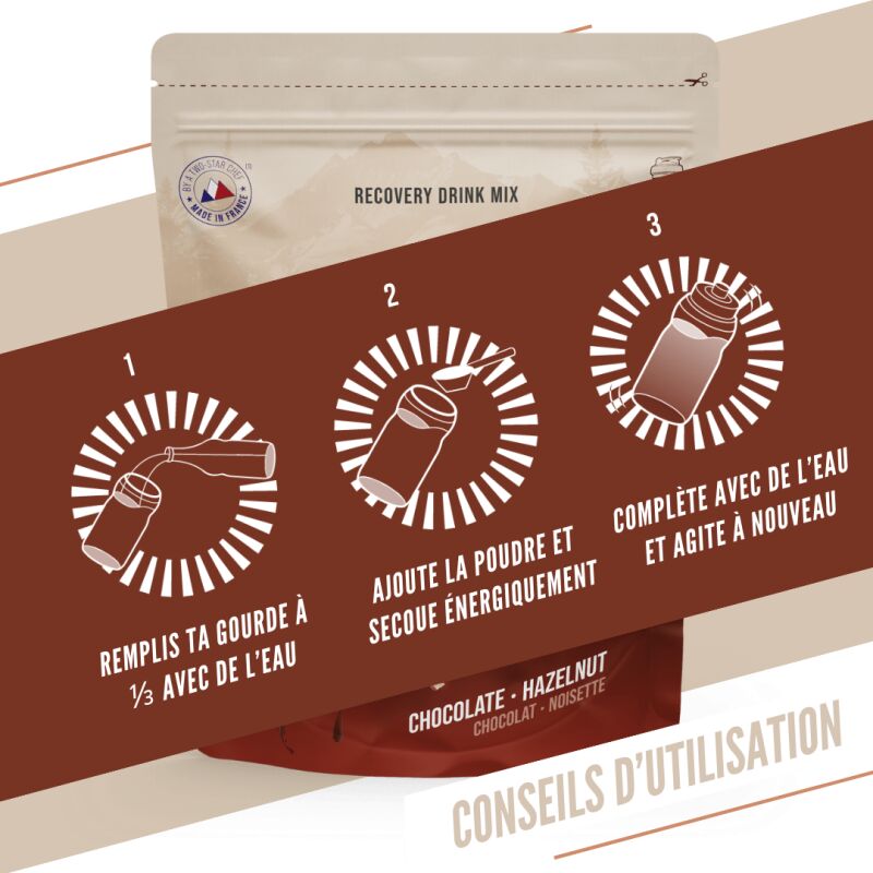 Baouw Chocolat - Noisette - Bebida energética | Hardloop
