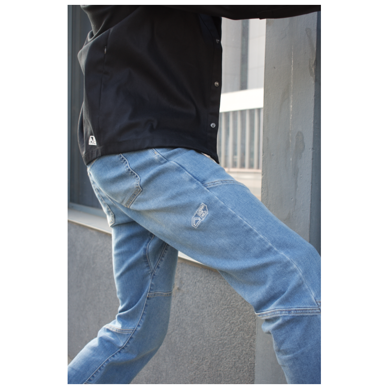 Looking For Wild Denim - Klimbroek - Heren | Hardloop