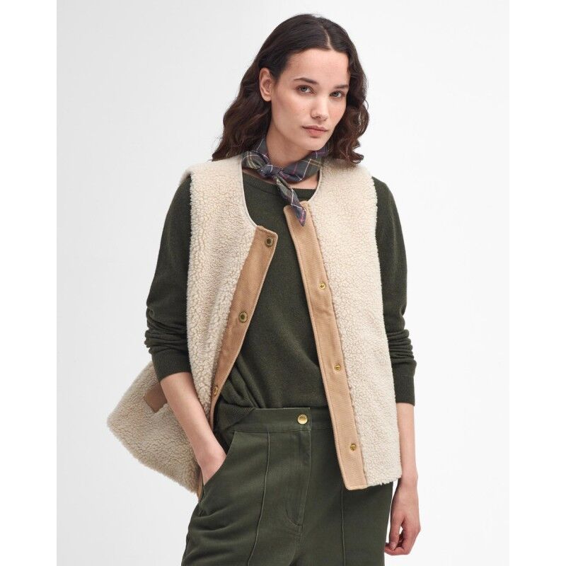 Barbour Teddy Dulsie - Colete polar mulher | Hardloop
