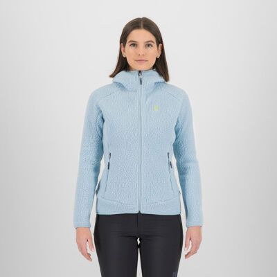 Moiazza Retro Hoodie Fleece - Fleecevest - Dames