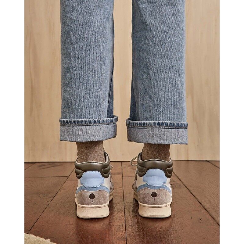 Faguo Hazel Mid Leather Suede - Zapatillas urbanos - Mujer | Hardloop