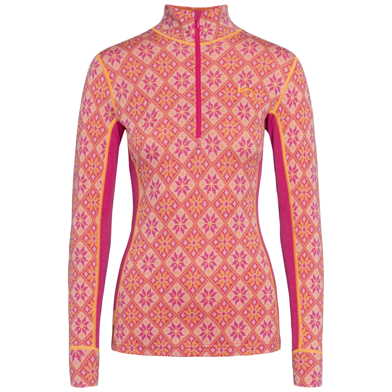 Rose Half Zip - Merino base layer - Women's