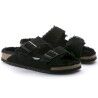 Birkenstock Arizona Shearling Suede Leather - Sandaler | Hardloop