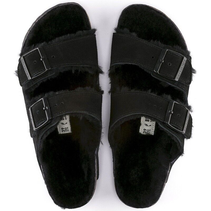 Birkenstock Arizona Shearling Suede Leather - Sandalias trekking | Hardloop