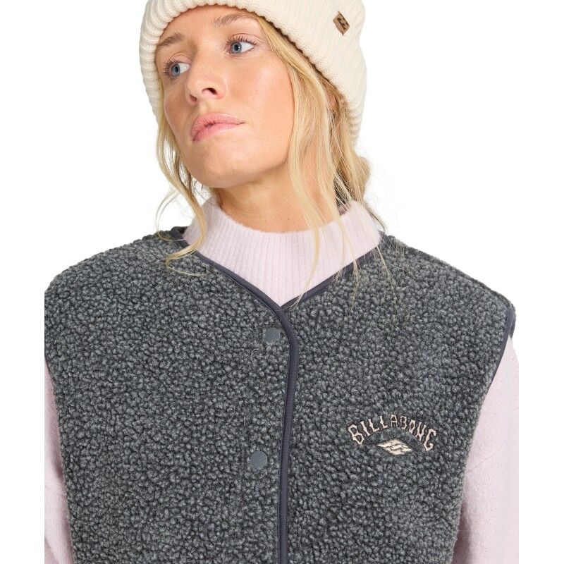 Billabong Be Happy Vest - Dámská fleesová mikina | Hardloop