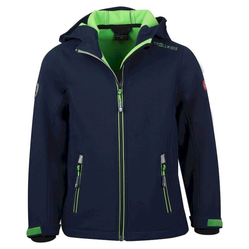 Trollfjord Jacket - Softshelltakki - Lasten