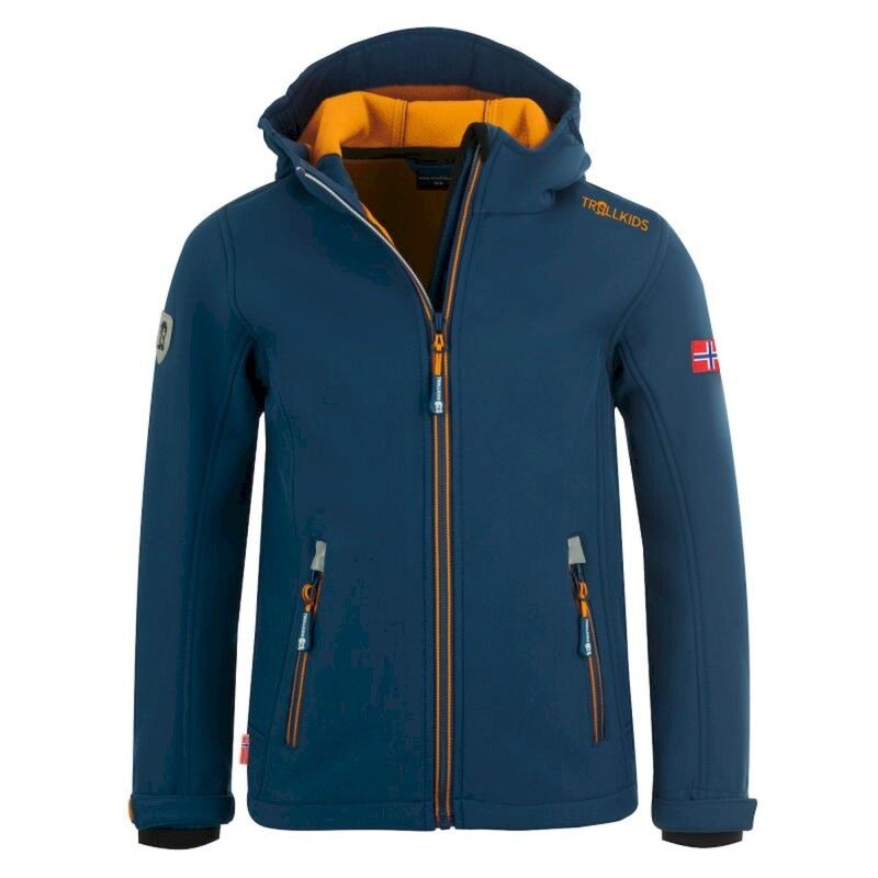 Trollfjord Jacket - Giacca softshell - Bambino