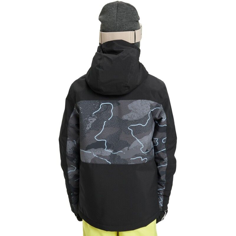 Quiksilver Side Hit Printed Youth Jk - Kurtka narciarska dziecięca | Hardloop