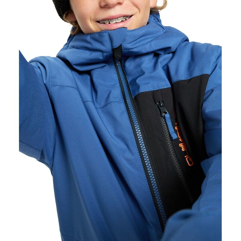 Quiksilver Side Hit Solid Youth Jk - Dětská lyžařská bunda | Hardloop