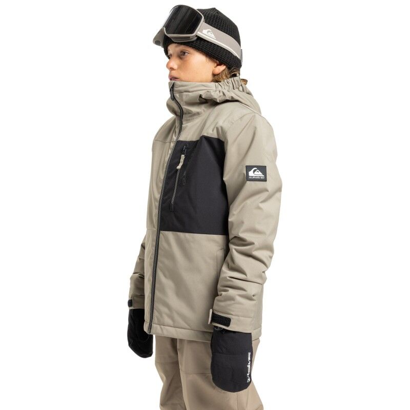 Quiksilver Side Hit Solid Youth Jk - Dětská lyžařská bunda | Hardloop