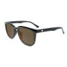 Glossy Black and Tortoise Shell Fade