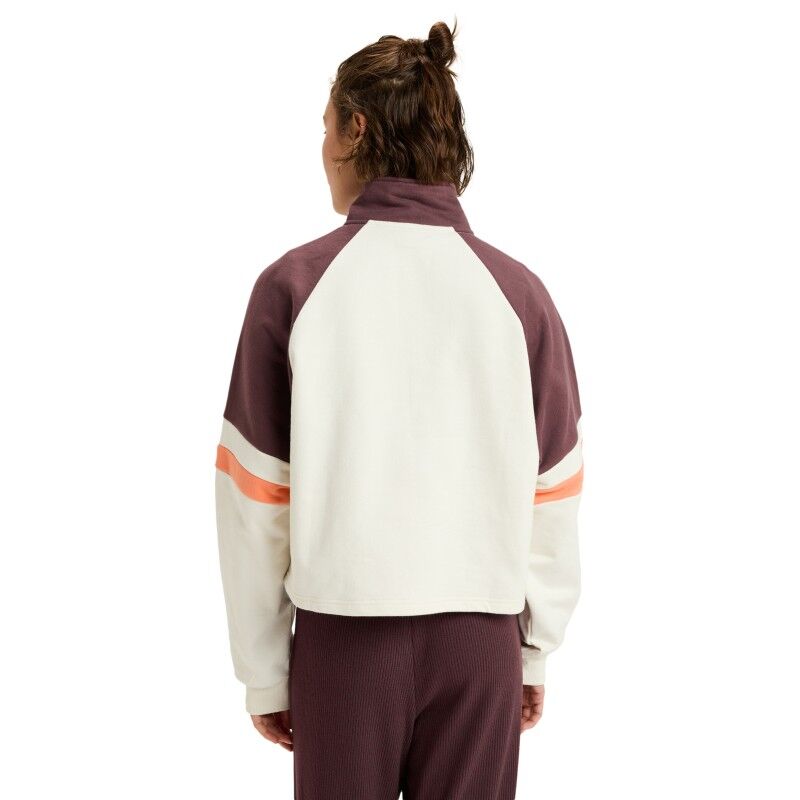 Roxy Essential Energy Boxy Half Zip - Sweatshirt femme | Hardloop