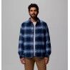 Collegiate Navy Blurred Ombre