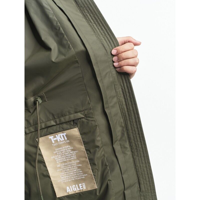 Aigle MTD T-Kit Fishtail Parka - Parka - Damen | Hardloop