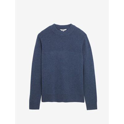 Col Rond Colorblock - Pullover - Herren