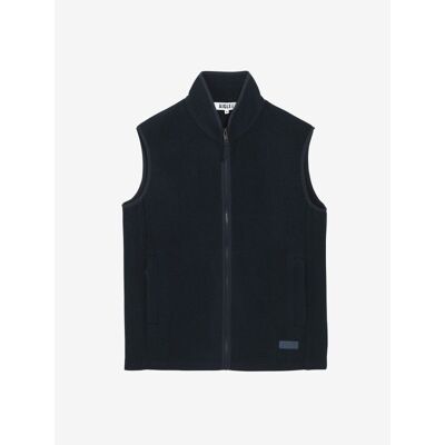 Wool Merinos Brushed Gilet - Polaire sans manches homme