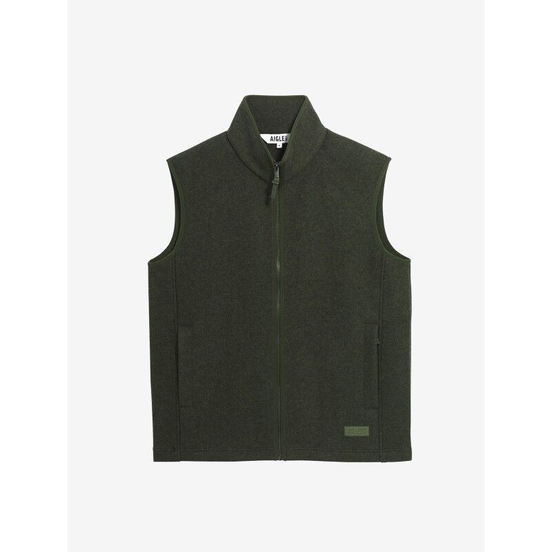 Wool Merinos Brushed Gilet - Fleeceväst - Herr
