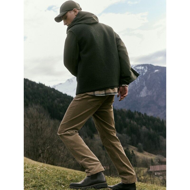 Aigle Wool Merinos Brushed Gilet - Fleeceväst - Herr | Hardloop