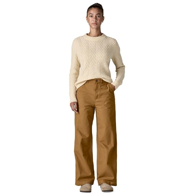 Patagonia Women's Point Reyes Canvas Wide Leg Pants - Pantalon femme | Hardloop