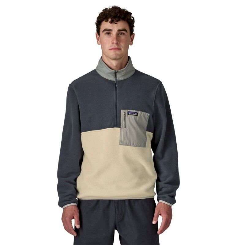 Patagonia M's Microdini 1/2 Zip P/O - Pánská fleesová mikina | Hardloop