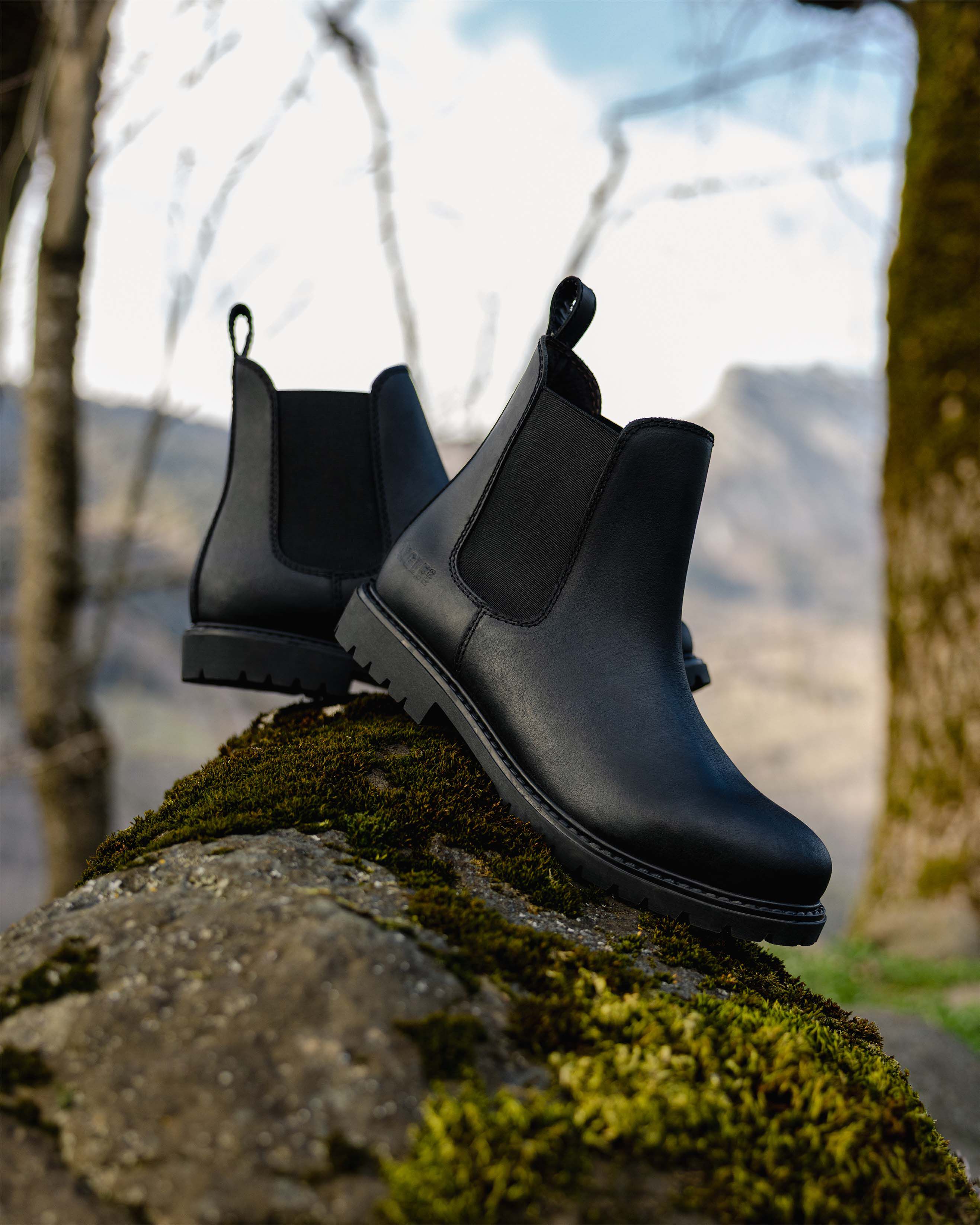 Aigle Chelsea Leather Gummistiefel Hardloop