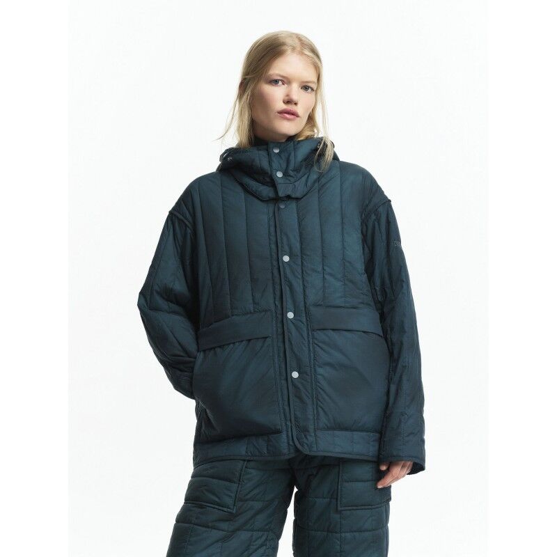 Quilted Detachable Hooded Jkt - Jas