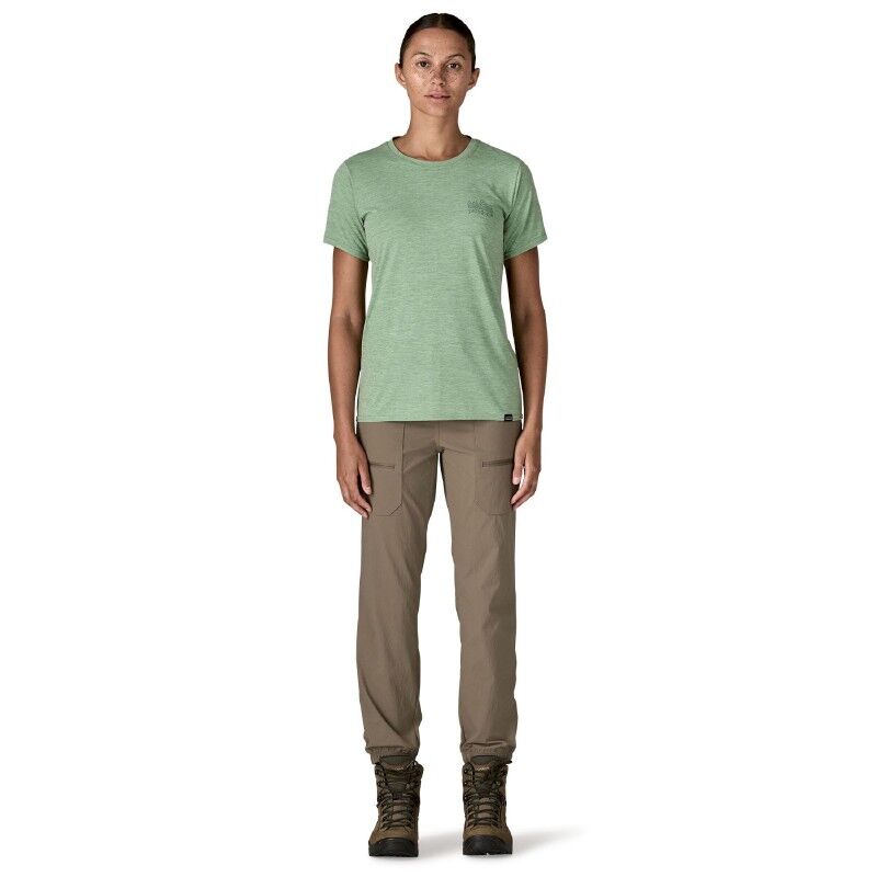 Patagonia Women's Cap Cool Daily Graphic Shirt - Waters - T-shirt femme | Hardloop