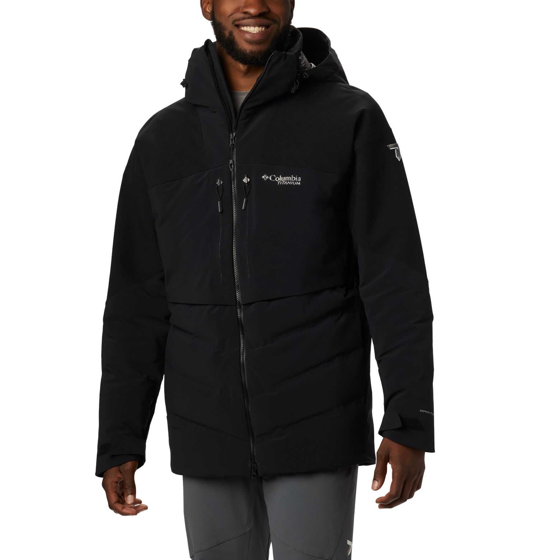 Columbia down jacket outlet titanium